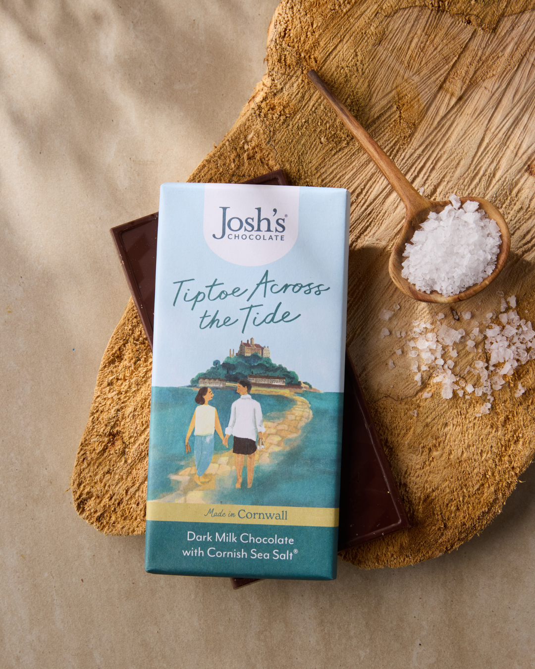 Dark Milk Chocolate with Cornish Sea Salt™